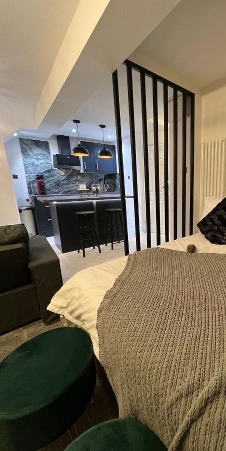 Newly Renovated Modern Studio Apartment In West Kensington 런던 외부 사진